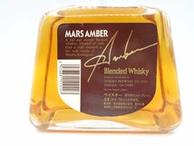 MARS AMBER マルス アンバー ブレンデッド ウイスキー 720ml 40％ 箱入 未開栓 古酒 国産 本坊酒造 X254115_画像6