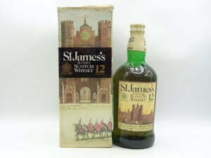 ST.JAMES'S 12年 セントジェームス スコッチ ウイスキー 750ml 43% 箱入 未開封 古酒 P28019