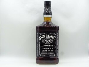 【同梱不可】1円～ 特大 JACK DANIEL'S Old NO.7 ジャック ダニエル テネシー ウイスキー 未開封 古酒 3000ml 40％ X225707