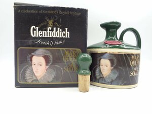 GLENFIDDICH グレンフィディック マリークイーン 陶器ボトル シングル モルト スコッチ ウイスキー 箱入 替栓 未開封 古酒 750ml X255911