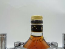 ミニ Hennessy XO ヘネシー コニャック ブランデー 台座付き 未開封 古酒 X255161_画像7