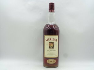 ABERLOUR アベラワー シングル スペイサイド モルト スコッチ ウイスキー 未開封 古酒 1000ml 57,1% Q9267