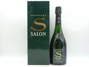 【同梱不可】SALON BLANC de BLANCS 1982 サロン ブラン ド ブラン ブリュット シャンパン 箱入 未開封 古酒 750ml 14% Z17770