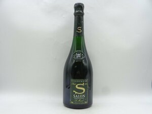 【同梱不可】SALON BLANC de BLANCS 1982 サロン ブラン ド ブラン ブリュット シャンパン 未開封 古酒 750ml 14% X190410