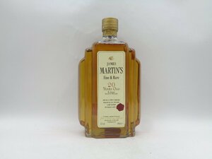 JAMES MARTIN'S 20年 FINE & RARE ジェームス マーティン ファイン＆レア スコッチ ウイスキー 700ml 43％ X219287