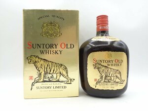 SUNTORY WHISKY OLD サントリー オールド 干支ラベル 寅歳 とら ウイスキー 特級 760ml 43% 箱入 未開栓 古酒 C109183