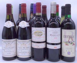 【同梱不可】1円スタート ワイン 等 12本セット CHATEAU ROC DE GRIMON 等 古酒 P027627