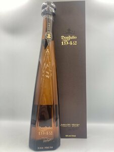 ST【同梱不可】ドンフリオ 1942 テキーラ 750ml 38% 未開栓 古酒 Z037494