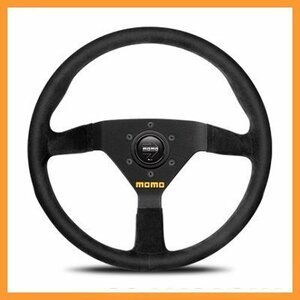 [ regular goods!]MOMO steering gear MOD.78 ( model 78) 35φ* black suede / black spoke [M-45]