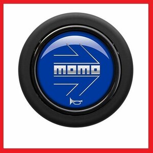 [ postage 198 jpy ]*MOMO horn button HB-20 (MOMO ARROW BLUE) horn ring less for * regular goods / image one new!