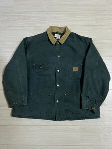 激レア 80’s USA製 vintage Carhartt カーハート チョアコート カバーオール デトロイトジャケット アクティブパーカー old stussy 90‘s