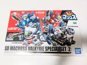 SDマクロス バルキリースペシャルセット2 バンダイ プラモデル 超時空要塞マクロス VF-1S VF-1A VF1J