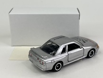 トミカ 20-6-未 日産 スカイライン GT-R R32 M.S/チェッカー柄 屋根「S.S.C.T. 30th ANNVERSARY」黒色タンポ SSCT特注_画像2