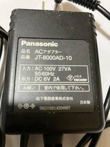 Panasonic ACアダプター　JT-8000AD-10　DC6V　2A_画像1