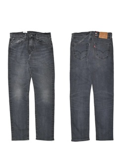 リーバイス 502 W33 ウォーム ジーンズ テーパード LEVI'S 税込定価11000円 ビッグE ブラックユーズド ジーパン BIG E 295071093