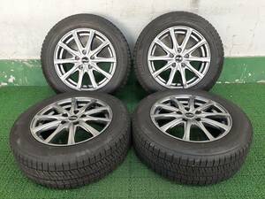 マナレイスポーツ ユーロスピード!! 16x6.5J +53 PCD114.3 5穴 BS VRX2 4本セット 中古 売切!!