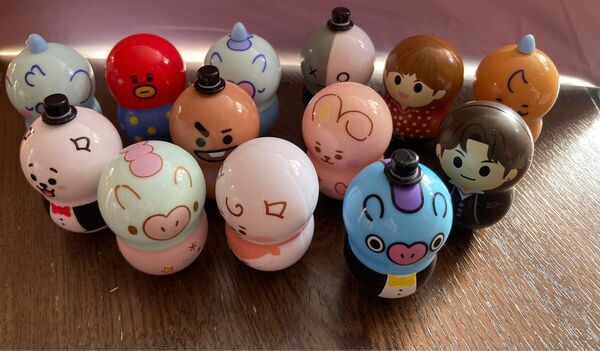 BTS BT21 クーナッツ起き上がりこぼし 13個セット