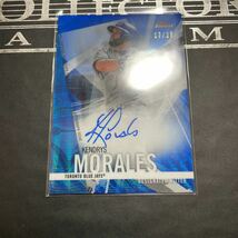 Topps finest kendrys morales 直筆サインカード 25枚限定autograph auto _画像1