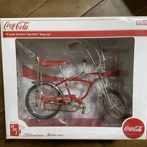 coca cola coke コカコーラ コーク amt 1/6 シュウィン バイシクル schwinn stingray スティングレイ old BMX オールド 赤