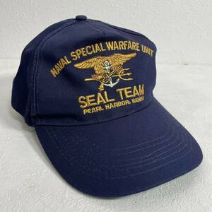 新品 アメリカ 海軍 特殊部隊 ミリタリー キャップ SEAL TEAM 刺繍