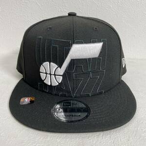 新品 NEWERA ニューエラ キャップ NBA ジャズ ロゴ 刺繍 スナップバック