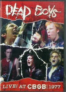 G00030572/DVD/Dead Boys「Live At CBGB 1977」