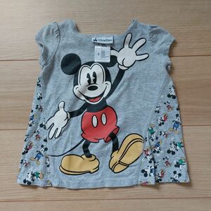 Disney ミッキー Tシャツ ディズニー ミッキーマウス 女の子 ベビー服 子供服 キッズ 100cm