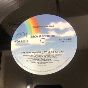 Colonel Abrams / One Way - I'm Not Gonna Let / You Can Do It　(used)