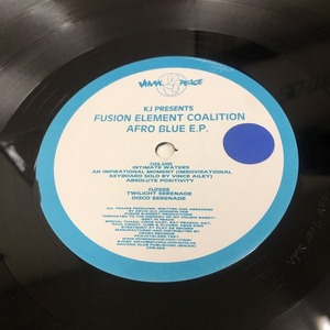 KJ Presents Fusion Element Coalition - Afro Blue E.P.　(Used)