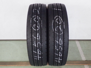 205/75R16 113/111N ダンロップ SPLT50 中古 8分山 2本セット サマータイヤ 2020年製 L17059