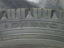 11R22.5 14PR DAEHO DH355S 未走行再生 4本セット スタッドレスタイヤ UT2755_画像3