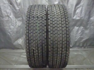 11R22.5 14PR DAEHO DH355S 未走行再生 2本セット スタッドレスタイヤ UT2753