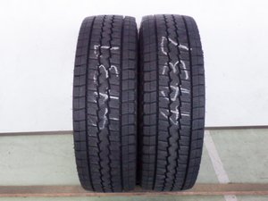 225/70R16 117/115L ダンロップ LT03 中古 7分山 2本セット スタッドレスタイヤ 2018年製 L17131