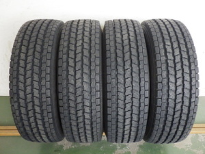 225/70R16 117/115L 12PR ヨコハマ iG91 中古 8分山 4本セット スタッドレスタイヤ 2018年製 L17135