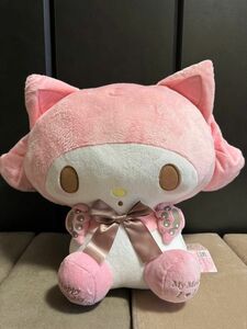 マイメロディ桃猫コスプレお誕生日超BIG DXぬいぐるみ