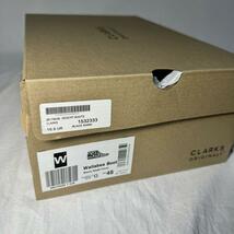 クラークス ワラビー ブーツ ブラック カーキ フローラル UK10.5_画像10