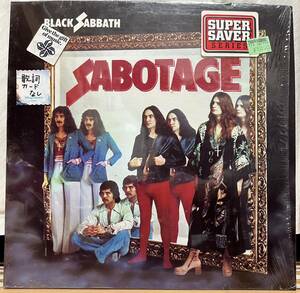BLACKSABBTH　Sabotage（6）LPレコード輸入盤　Ozzy