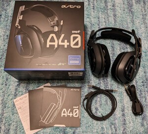 0601u1927　ロジクールG ASTRO Gaming A40 ゲーミングヘッドセット 有線 5.1ch A40TR-002r　※同梱不可