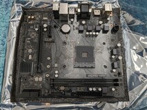 0601u1317　ASRock AMD Ryzen 3000/4000シリーズSoket AM4対応 A520チップセット搭載 Micro ATX マザーボード A520M-HDV　※同梱不可_画像2