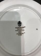 【未使用品】WEDGWOOD ウェッジウッド ワイルドストロベリー プレート＆中皿3枚セット_画像2