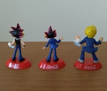 レトロ　Coca-Cola　コカコーラ　ジャンプフェスタ　フィギュアコレクション　遊戯　闇遊戯　城之内　3種3個_画像4