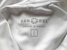 BANDEL バンデル ハイネック ロングTシャツ Lサイズ 白 コンプレッションウェア_画像5