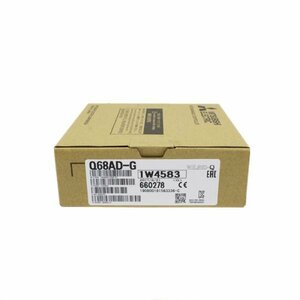 ★★新品 複数在庫 ! MITSUBISHI/三菱電機 PLC Q68AD-G AD変換/アナログ入力装置【６ヶ月保証】