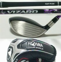 中古 良品▲▲ホンマ ツアーワールド HONMA TOUR WORLD TW727 差し戻し VIZARD YZ65 Flex-S★15°★3W_画像3