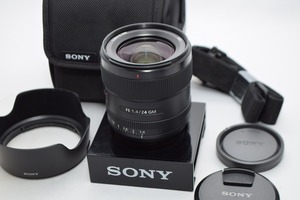 美品★SONY ソニー FE 24mm F1.4 GM SEL24F14GM★レンズフード付