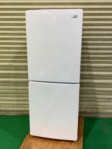 ◆FL83 ハイアール ノンフロン冷凍冷蔵庫 148L　動作品　Haier JR-NF148B　18年製◆M