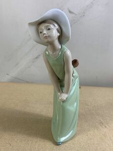 ◆FM90 リアドロ 人形 フィギュリン LLADRO 1978 スペイン製　陶器人形　置き物◆T