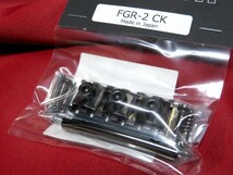 ★新品セール/最安値★GOTOH／FGR-2-CK／41mm ロックナット・パーツフルセット◆国産 高精度 FRT 特殊カラー Cosmo Black/コスモ ブラック_画像3