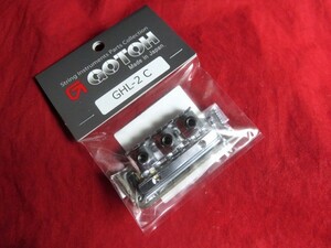 ★新品セール/最安値★GOTOH／GHL-2-C／43mm ロックナット・パーツ セット クローム◆FRT／フロイドローズtype Locking nuts レスポール/LP