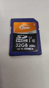 【Team】　SDHC Class10　SDカード 32GB